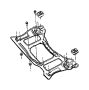 View ISOLATOR. Cradle. Lower Rear.  Full-Sized Product Image