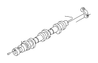 View CAMSHAFT. Engine. Left.  Full-Sized Product Image