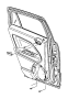 Image of SCREW. Hex Flange Head. M6X1.0x20.0. Left, Mounting, Right, Right or Left. [Power Windows, Driver. image