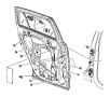 View Exterior Door Handle Base Full-Sized Product Image