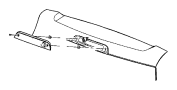 View SCREW. Tapping Round Head. M5.0X2.24X20.00. Front, Hood Release, Left, Rear, Right, Right or Left.  Full-Sized Product Image