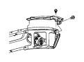 View Bracket. Bumper. (Front) Full-Sized Product Image