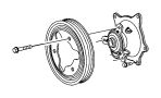 View Water. Pump. Seal. Engine. Gasket. to Cover. (Front) Full-Sized Product Image