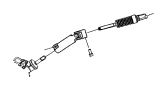 Image of SHAFT. Intermediate, Steering column intermediate. Lower. After 11/30/09, Up to 11. image for your Ram 1500  