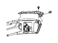View Bracket. Bumper. (Front) Full-Sized Product Image