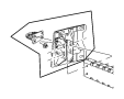 View Bracket. Bumper. (Front, Upper) Full-Sized Product Image 1 of 10