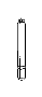 View STUD. Double Ended. M10X1.50X89.50, M6X1.00X18.00.  Full-Sized Product Image