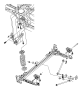 View Suspension Control Arm Nut (Lower) Full-Sized Product Image