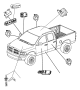 View SWITCH. Remote Starter, Underhood. Canada. US.  Full-Sized Product Image