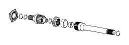 Drive Axle Shaft Retaining Ring