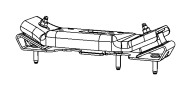 Image of INSULATOR, ISOLATOR. Transmission Mount, Transmission support. image for your RAM 1500