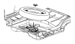 View CUP, RETAINER. Spare Tire, Spare Tire Retention. M8X1.25.  Full-Sized Product Image