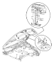 View RELEASE. Hood Latch.  Full-Sized Product Image
