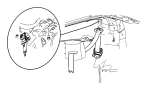 View SEAT BELT. Rear Center Shoulder, RR CNTR SHOULDER.  Full-Sized Product Image