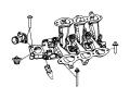 View BOLT. Hex Flange Head. M6X1.0X30.00. Mounting.  Full-Sized Product Image