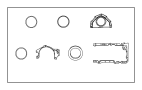 View GASKET. Oil Pump. Mounting.  Full-Sized Product Image