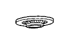 View Coil Spring Insulator (Upper) Full-Sized Product Image