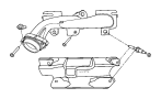 Image of SHIELD. Exhaust Manifold. Right, Right Side. image for your 2007 Chrysler Sebring Limited  