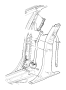 View Belt. Bolt. SCrew. Retractor. Seat. (Front, Rear, Upper, Lower) Full-Sized Product Image
