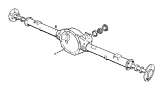 View Shaft, Axle. (Left, Rear) Full-Sized Product Image