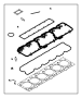 View Thermostat. Seal. Gasket. Coolant. Engine.  Full-Sized Product Image