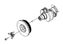 View DAMPER. Crankshaft. Automatic Transmission, Manual Transmission.  Full-Sized Product Image