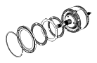 View SNAP RING. Reverse Clutch. 1.77-1.83mm.  Full-Sized Product Image