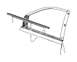Image of WEATHERSTRIP. Front Door Belt. Left. [Belt Moldings], Black. image for your Dodge
