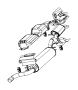 View SHIELD. Exhaust, Heat. Muffler. Front.  Full-Sized Product Image