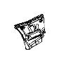 View BRACKET. D Pillar. Left.  Full-Sized Product Image