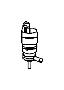 Image of PUMP. Washer, Windshield. image for your 2004 Dodge SPRINTER   