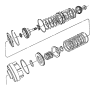View SNAP RING. Reverse Clutch. 1.77-1.83mm.  Full-Sized Product Image