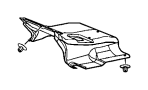 View SILENCER. Floor Pan Front Tunnel.  Full-Sized Product Image