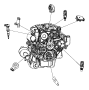 Image of SENSOR. CRANKSHAFT POSITION. AFTER 04/21/08, After 06. image for your 2020 Chrysler Pacifica   