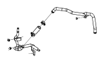 Image of HVAC Heater Hose image for your Dodge Charger  