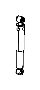 Image of SHOCK ABSORBER. Suspension. Front. [All 5.7L V8 Engines]. image for your 1997 Dodge Grand Caravan   