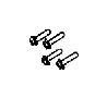 View BOLT, SCREW. Hex Flange Head. M10X1.25X40.00. Differential, Mounting.  Full-Sized Product Image