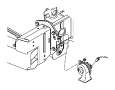 Image of Used for: HORN AND BRACKET. Low Note. After 06/15/06, Up to. image for your 2004 Chrysler 300  M 