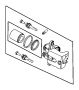 View BLEEDER SCREW, SCREW. Brake. Export, Left, Right, Right or Left.  Full-Sized Product Image