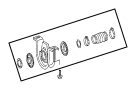 View BOLT, SCREW. Hex Flange Head. M12X1.5X35.00. Left, Right, Right or Left, Used for: Right and Left.  Full-Sized Product Image