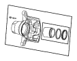 View BLEEDER SCREW, SCREW. Brake. Export, Left, Left Or Right, Right, Right or Left.  Full-Sized Product Image