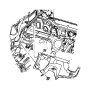 View Dashboard Panel Insulator Clip Full-Sized Product Image