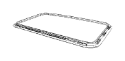 View SEAL. Sunroof Glass.  Full-Sized Product Image