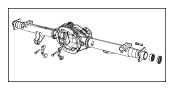 View HOUSING. Axle, Rear Axle.  Full-Sized Product Image