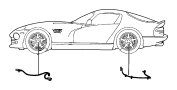 View SENSOR. Left Rear, Rear, Right Rear. Anti-Lock Brakes.  Full-Sized Product Image