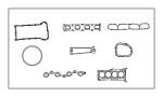 View GASKET KIT, GASKET PACKAGE. Engine, Engine Upper.  Full-Sized Product Image