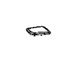 Image of COVER. Headlamp Washer. Right. [A4], [BD], [BG], [BL]. image for your 2011 Chrysler Sebring Touring  