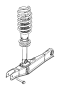 Image of ISOLATOR. Rear Suspension Spring. image for your 2005 Chrysler 300   