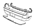 Image of Bumper Cover (Rear, Upper, Lower) image