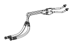 View Tube. Cooler. Oil. Hose. Transmission. (Upper) Full-Sized Product Image